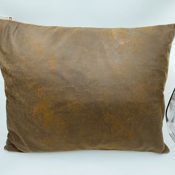 Hiend Accents Rustic Embroidered Textured Set Of 2 Standard Pillow Shams 27x21 - Picture 3 of 16